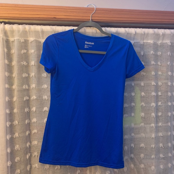 3 Reebok tees- 1 white, 1 pink, 1 blue - Picture 5 of 5